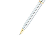 Cross Century II Medalist Ballpoint Pen Chrome Gold Trim - Retail Maharaj