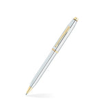 Cross Century II Medalist Ballpoint Pen Chrome Gold Trim - Retail Maharaj