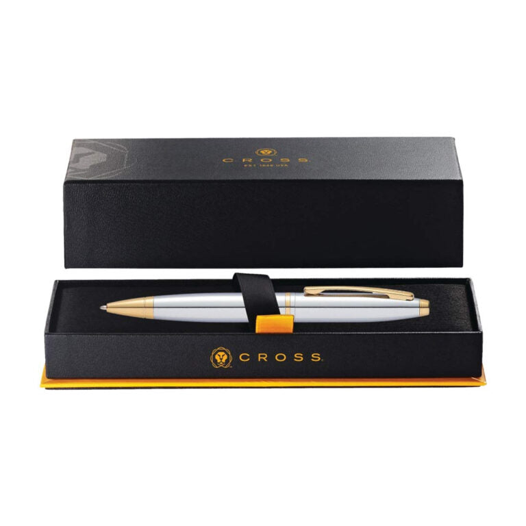 Cross Century II Medalist Chrome Gold Trim Ballpoint Pen