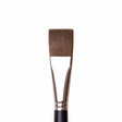 Retail Maharaj Flat Brush Size 18 Velour Mix Media - Retail Maharaj