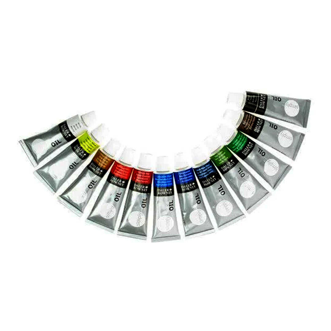 Daler Rowney Simply Oil Huile Colour Set for Beginner Artists - Retail Maharaj