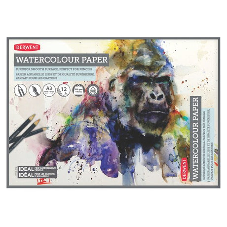 Derwent Watercolour Pad Heavyweight Acid Free Paper 300 GSM - Retail Maharaj