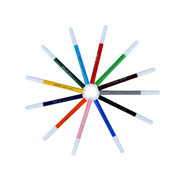 DOMS Aqua Water Colour Pen Sketch Pens – 12 Shades - Retail Maharaj