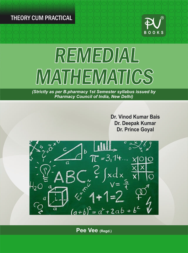 REMEDIAL MATHEMATICS (B.PHARM) (SEMESTER-I) - Retail Maharaj