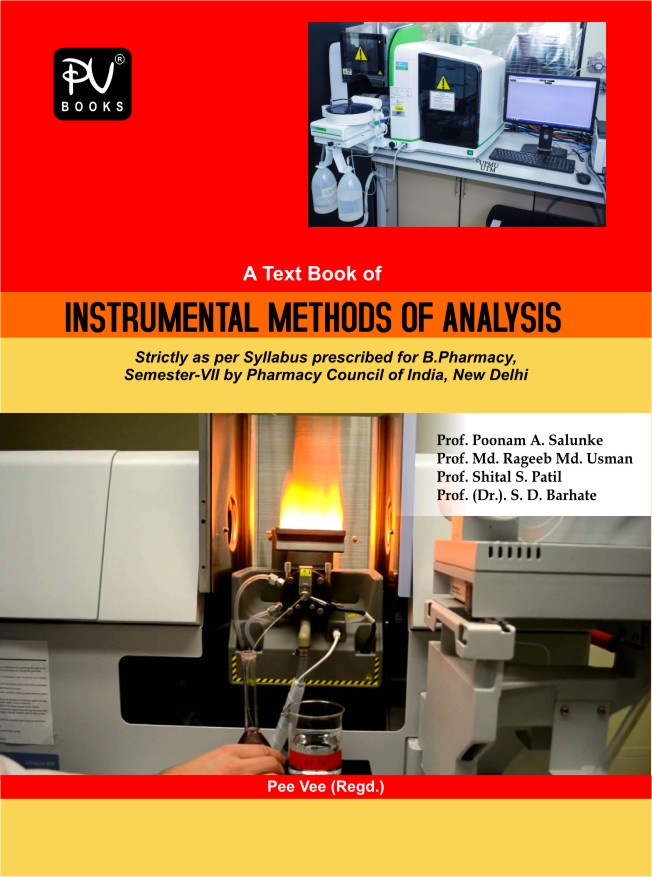 INSTRUMENTAL METHOD OF ANALYSIS (B.PHARM) SEM VII - Retail Maharaj