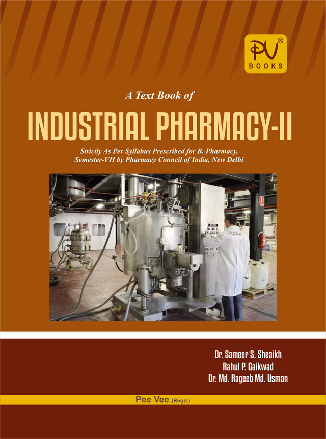 TEXTBOOK OF INDUSTRIAL PHARMACY-II (SEM VII) - Retail Maharaj