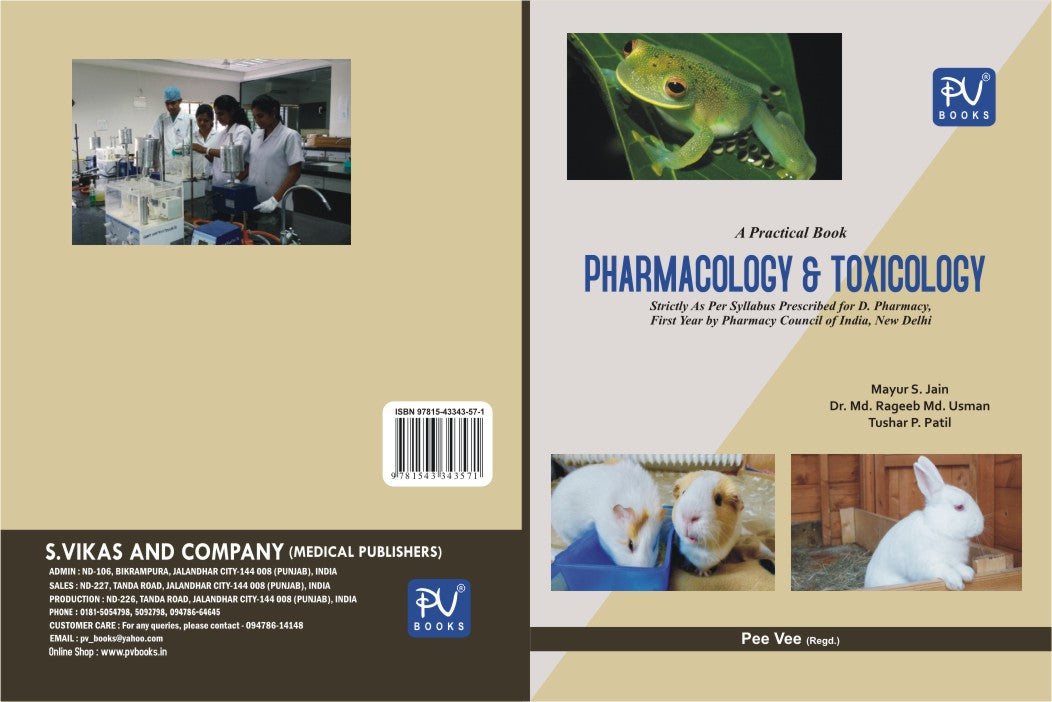 PRACTICAL PHARMACOLOGY AND TOXICOLOGY (D.PHARM) - Retail Maharaj