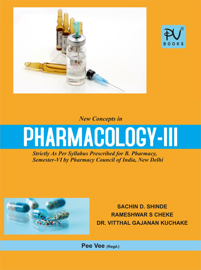 NEW CONCEPTS IN PHARMACOLOGY – III (SEM VI) B.PHARM - Retail Maharaj