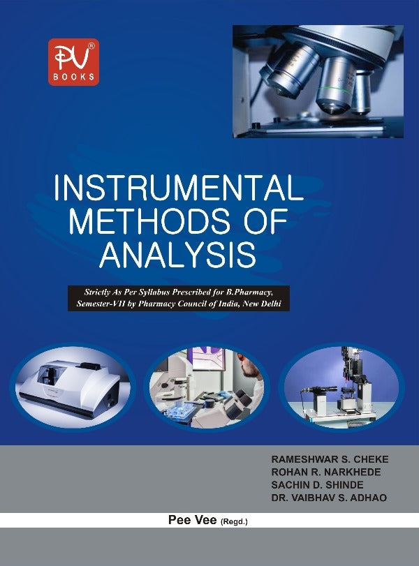 INSTRUMENTAL METHODS OF ANALYSIS (SEM VII) B.PHARM - Retail Maharaj