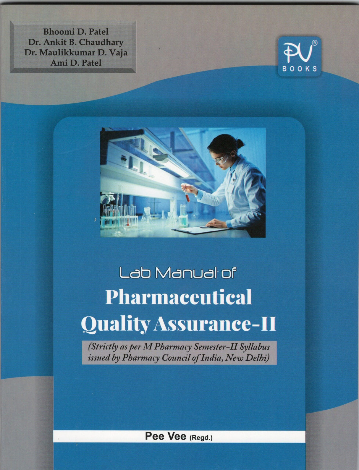 LAB MANUAL OF PHARMA QUALITY ASSURANCE-II - Retail Maharaj