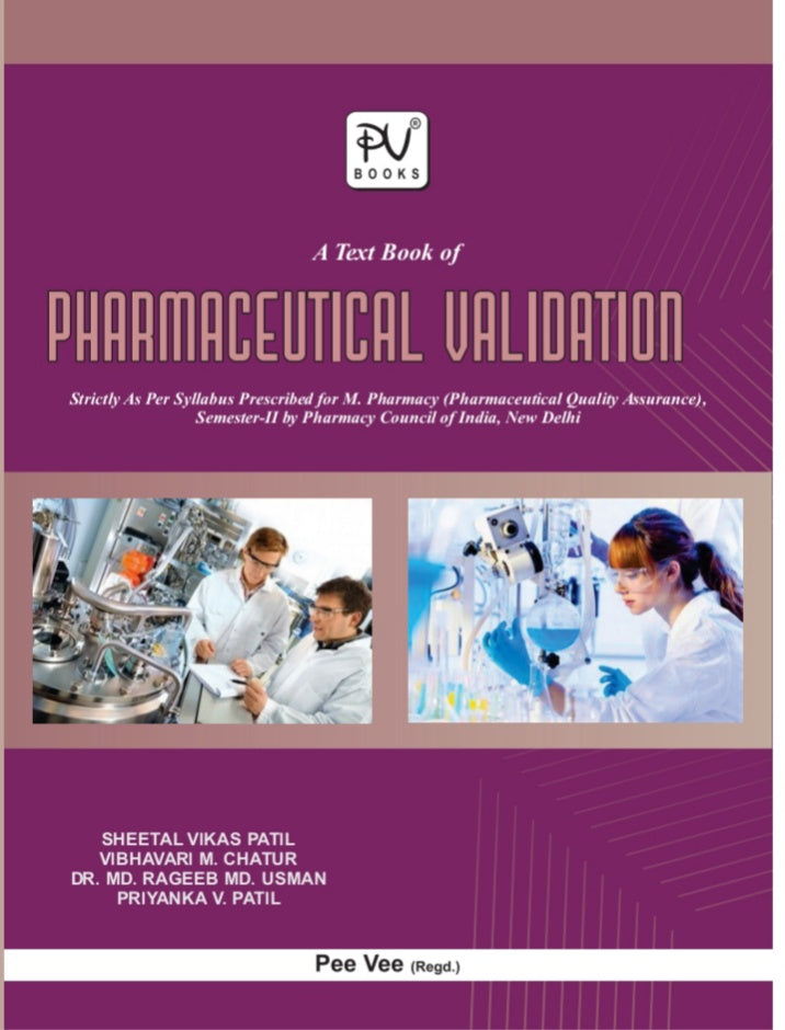 PHARMACEUTICAL VALIDATION (M.PHARM) SEM II - Retail Maharaj