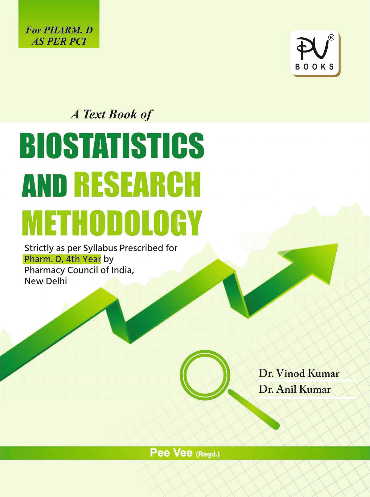 BIOSTATISTICS AND RESEARCH METHODOLOGY (PHARMA D) 4TH YEAR - Retail Maharaj
