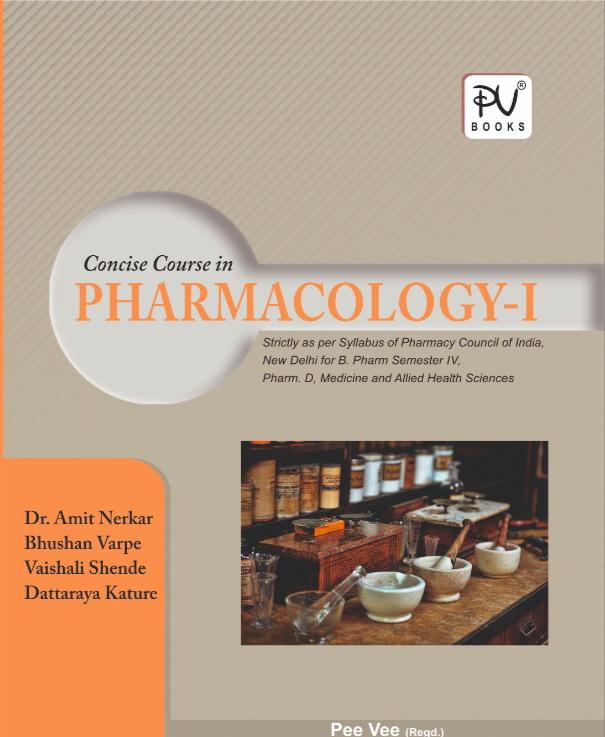 CONCISE COURSE IN PHARMACOLOGY–I (B. PHARM SEMESTER IV) - Retail Maharaj