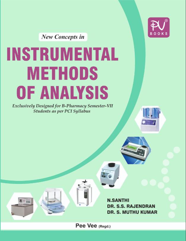 NEW CONCEPTS IN INSTRUMENTAL METHODS OF ANALYSIS (SEM VII) - Retail Maharaj