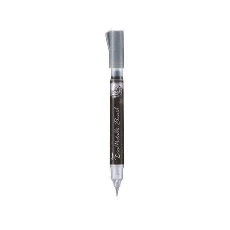 Pentel Dual Metallic Brush Pen Opaque Metallic Ink - Retail Maharaj