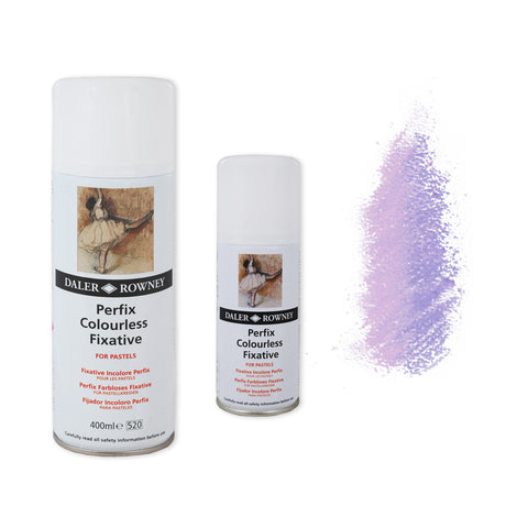 Daler Rowney Perfix Colourless Fixative Spray for Charcoal & Pastel – 150ml / 400ml - Retail Maharaj