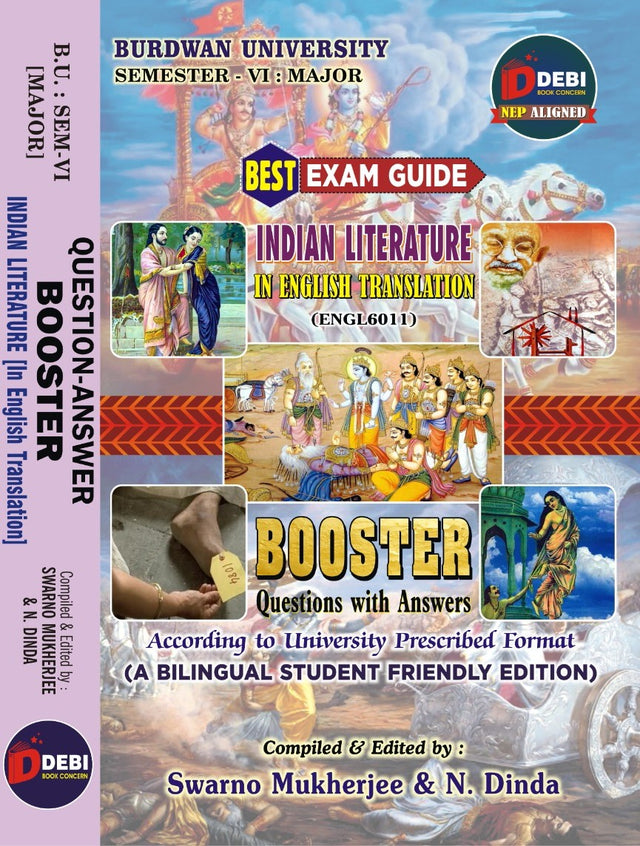 Question - Answer BOOSTER Indian Literature [In English Translation] (ENGL6011) B.U. SEM-VI [MAJOR] (English Version) - Retail Maharaj