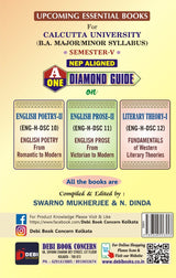 A One Diamond Guide on English Prose-I [ENG-H-DSC 9] for Calcutta University SEM-V: NEP Aligned B.A. Major/Minor Syllabus - Retail Maharaj