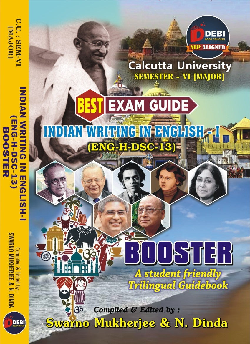 Indian Writing in English-I (ENG-H-DSC-13) BOOSTER  C.U: SEM-VI [MAJOR] (Englsh Version) - Retail Maharaj