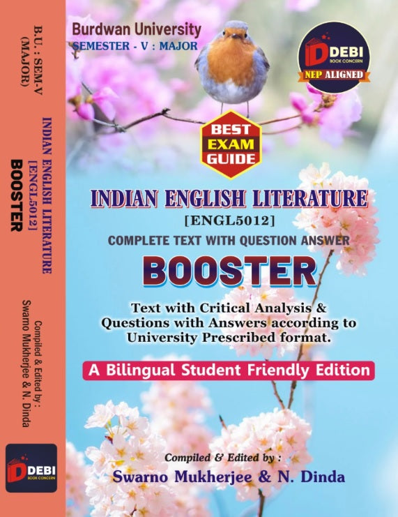Indian English Literature [ENGL 5012] BOOSTER (English Version) B.U. : SEM-V (MAJOR) - Retail Maharaj