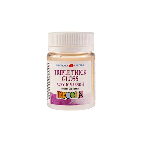 Decola Triple Thick Gloss Acrylic Varnish for High Shine Art Finishing - Retail Maharaj