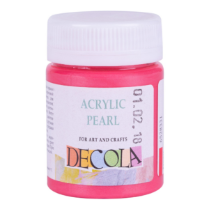 Decola Acrylic Pearl Colours 50 ml Open Stock Made in Russia - Retail Maharaj