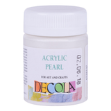 Decola Acrylic Pearl Colours 50 ml Open Stock Made in Russia - Retail Maharaj