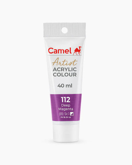 Camel Artist Acrylic Colours (Individual Tube of 40ml) - Retail Maharaj