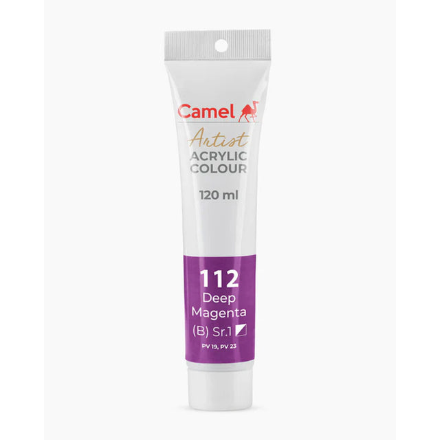 Camel Artist Acrylic Colours (Individual Tube of 120ml) - Retail Maharaj