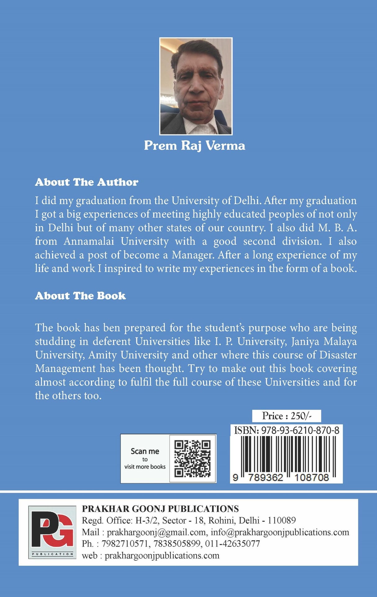 Disaster Management (English Version) - Retail Maharaj