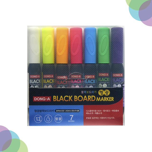 Dong-A Blackboard Marker Sets for Clear Writing and Classroom Use - Retail Maharaj