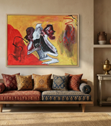 Premium Large Abstract Fine Art – "Duality"