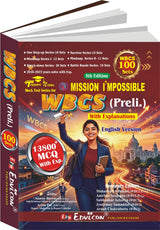 MISSION I'MPOSSIBLE WBCS (Preli.) 100 practice Set 5th Edition (Bengali Version) - Retail Maharaj