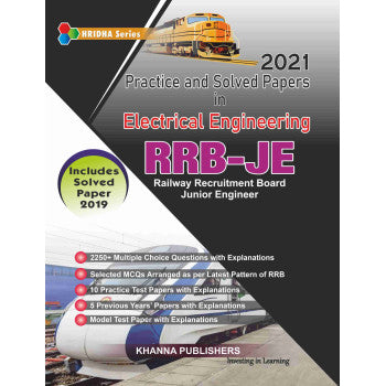 Practice and Solved Papers in Electrical Engineering RRB-JE (Railway Recruitment Board Junior Engineer) - Retail Maharaj