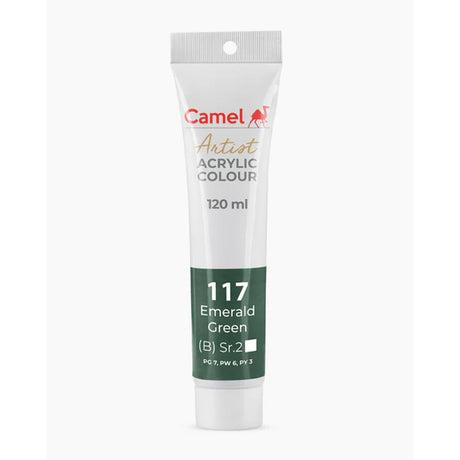 Camel Artist Acrylic Colours (Individual Tube of 120ml) - Retail Maharaj