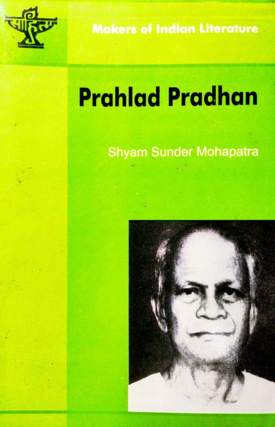 Makers Of Indian Literature Prahlad Pradhan (English Version)