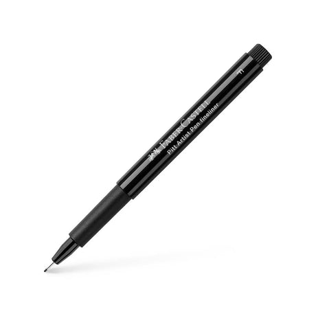 Faber Castell Pitt Artist Pen Black Set of Five Pigment Drawing Pens - Retail Maharaj