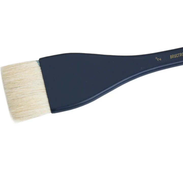 Retail Maharaj Artists Hake Flat Watercolour Brush Series 1005 Size 2" - Retail Maharaj