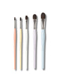 Retail Maharaj Filbert Brush Set of 5 Kolinsky Synthetic Candy Handle - Retail Maharaj
