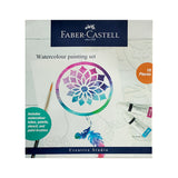 Faber Castell Creative Studio Watercolor Painting Set 24-Piece Starter Kit - Retail Maharaj