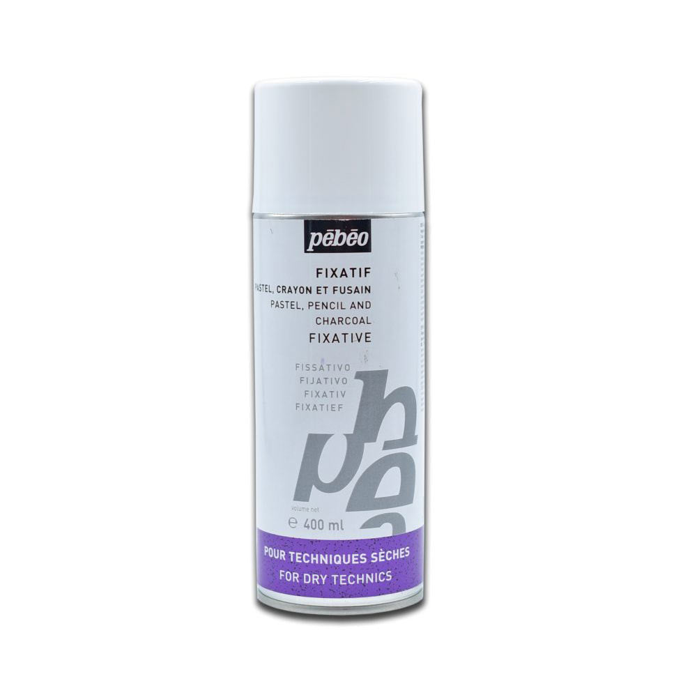 Pebeo Extra Fine Fixative Spray for Pastel, Pencil & Charcoal – 400 ml - Retail Maharaj