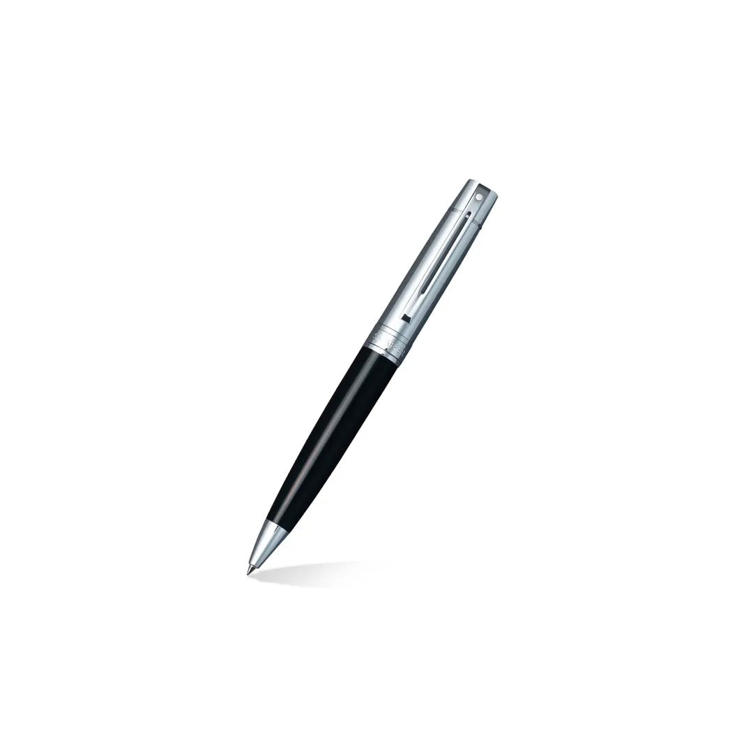 Sheaffer 100 Ballpoint Pen and Business Card Holder Gift Set Glossy Black - Retail Maharaj