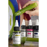 Golden High Flow Acrylic Marker Set of 5 Professional Refillable Artist Marker Set - Retail Maharaj