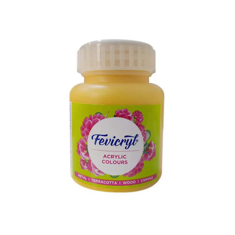 Pidilite Fevicryl Acrylic Colour 100ml Black - Retail Maharaj