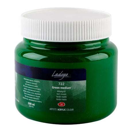 Ladoga Professional Acrylic Colours 500ml Open Stock Artist Paints - Retail Maharaj