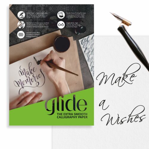 Calligraphy Glide The Extra Smooth Paper Book – 200GSM - Retail Maharaj