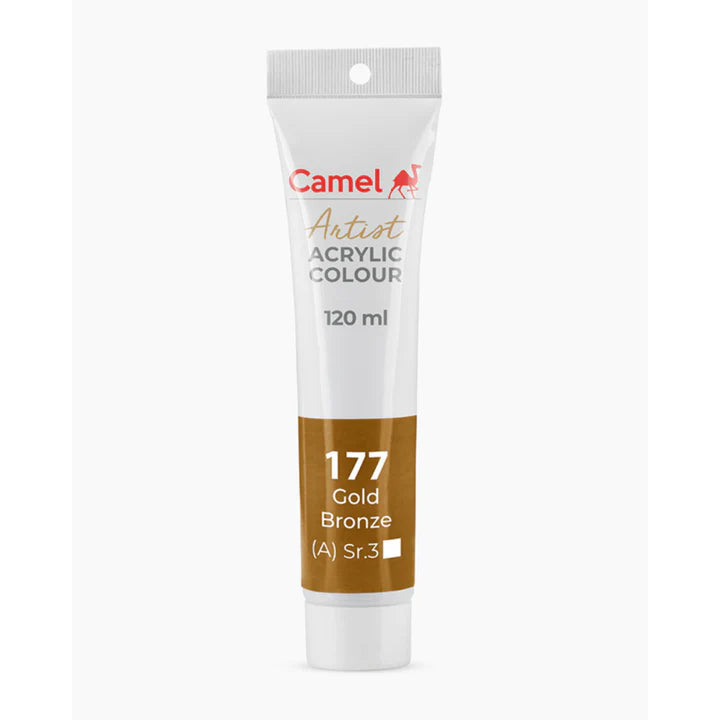 Camel Artist Acrylic Colours (Individual Tube of 120ml) - Retail Maharaj