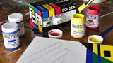 Golden SoFlat Matte Acrylic Paint Pop Set High Opacity Smooth Leveling Artist Matte Colours for Bold Professional Art - Retail Maharaj