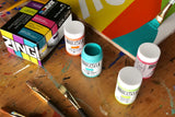 Golden SoFlat Matte Acrylic Paint Zing Set High Chroma Matte Colours with Smooth Leveling for Bold Professional Artwork - Retail Maharaj