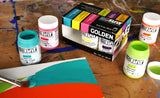 Golden SoFlat Matte Acrylic Paint Zing Set High Chroma Matte Colours with Smooth Leveling for Bold Professional Artwork - Retail Maharaj